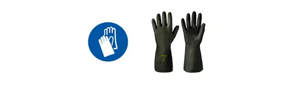 productos quimicos manipulacion guantes 
